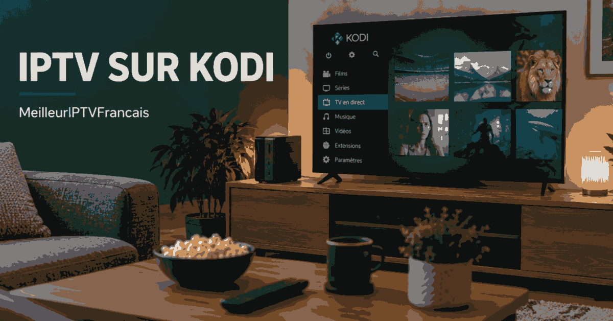 Installer l’iptv sur kodi, guide MeilleurIPTVFrancais