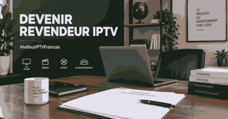 Devenir revendeur IPTV, MeilleurIPTVFrancais