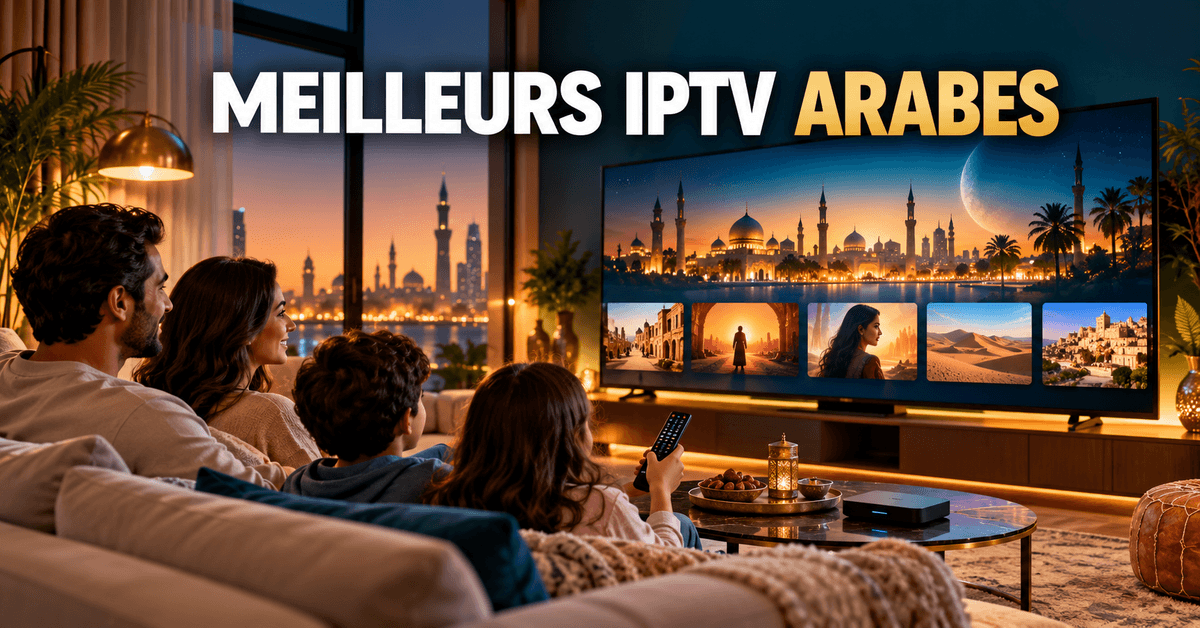 Meilleurs IPTV arabes pour les chaînes, films et sports en langue arabe